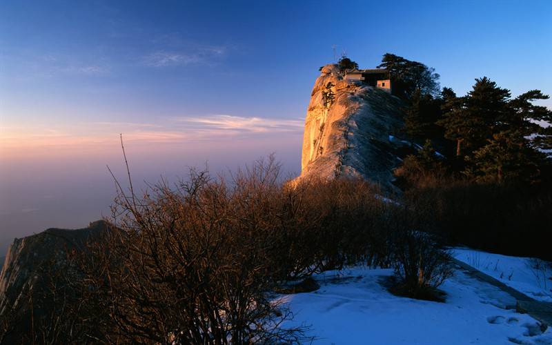 高山远眺中国高山美景图片