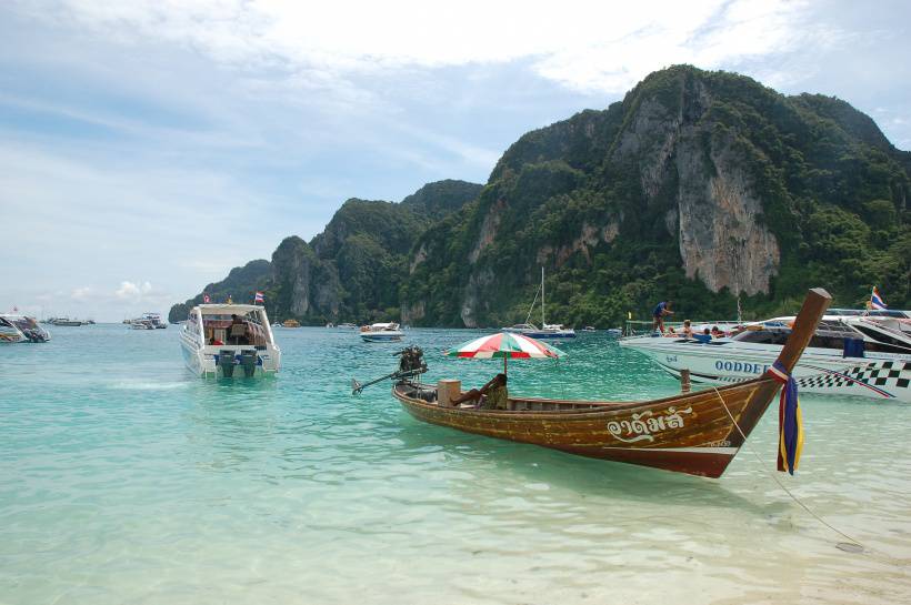风景秀丽泰国普吉岛高清图片