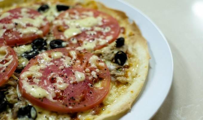 吃货的甜点披萨下午茶图片