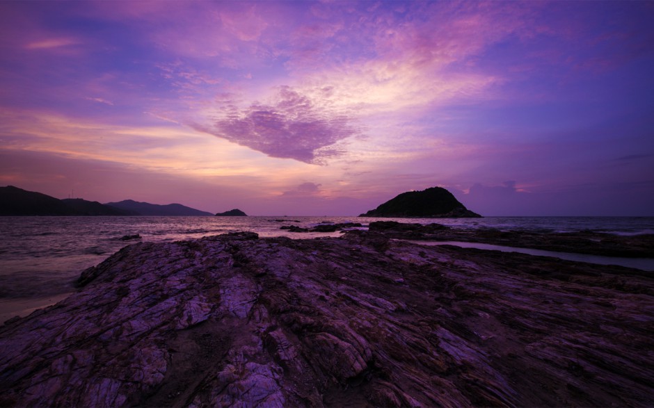 广东惠州盐州岛风景唯美图片