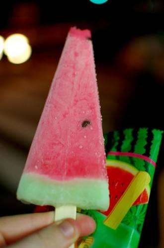 味道甜美的草莓冰淇淋