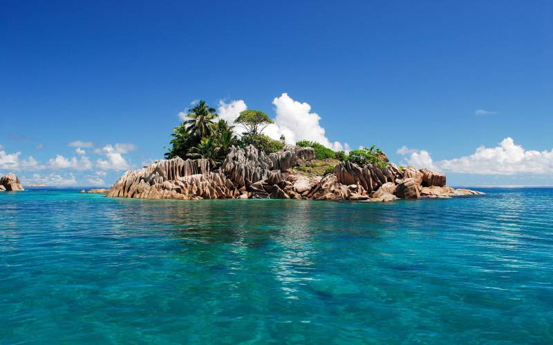 塞舌尔群岛美丽的自然风光图片