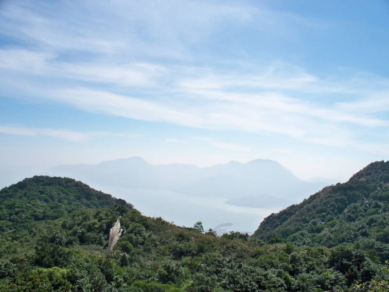 广东深圳排牙山唯美风景图片