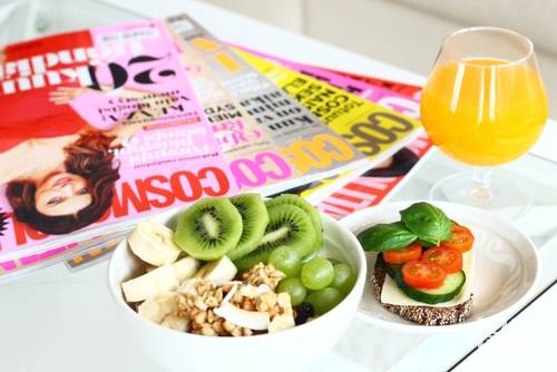 美味诱人的下午茶图片