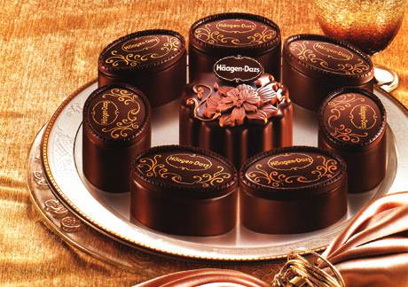 花式哈根达斯冰淇淋蛋糕图片大全