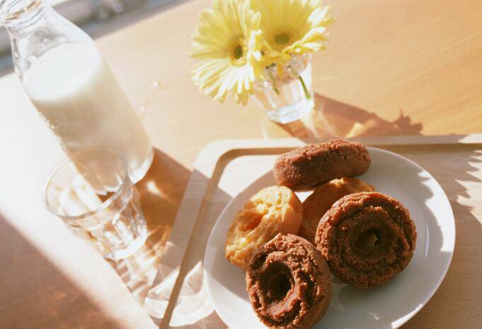 甜蜜英式下午茶饼干图片