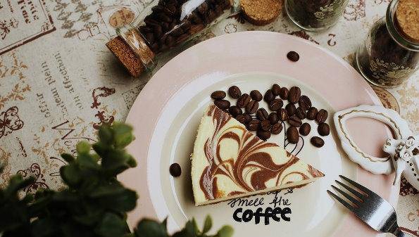 英式下午茶甜蜜入心的咖啡和蛋糕