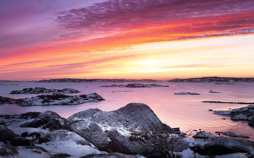 瑞典户外山水风景图片优美如画