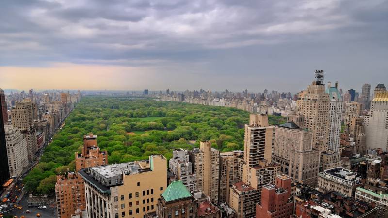 纽约公园风景图片高清壁纸