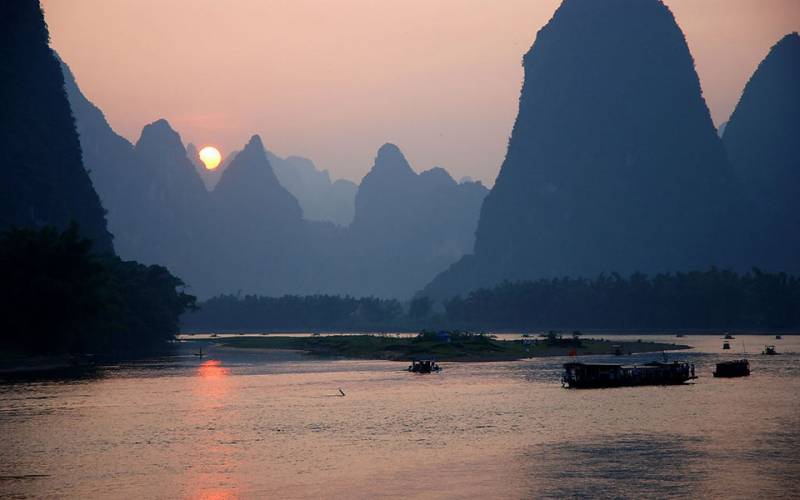 桂林山水风景如画高清桌面壁纸