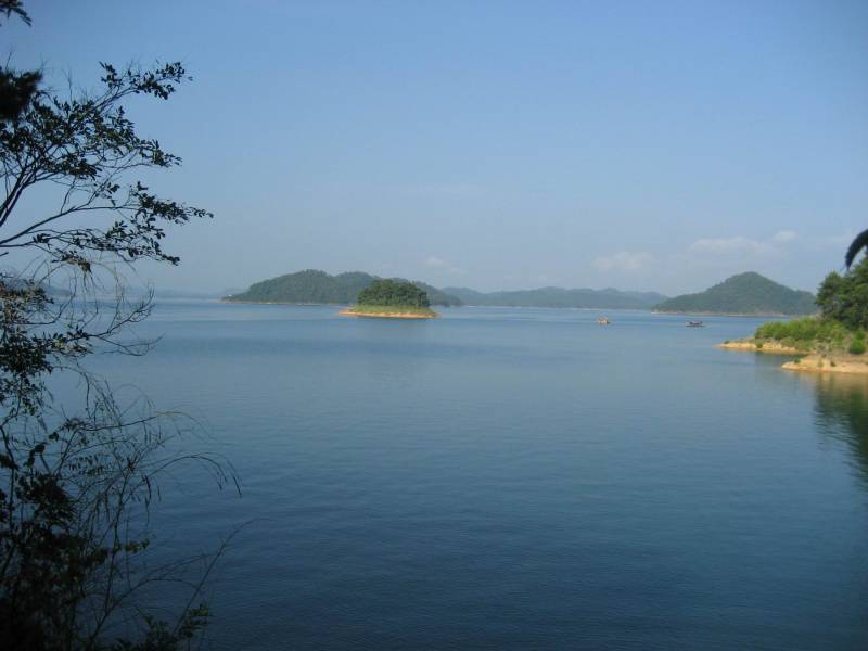 浙江建德新安江唯美风景高清图片