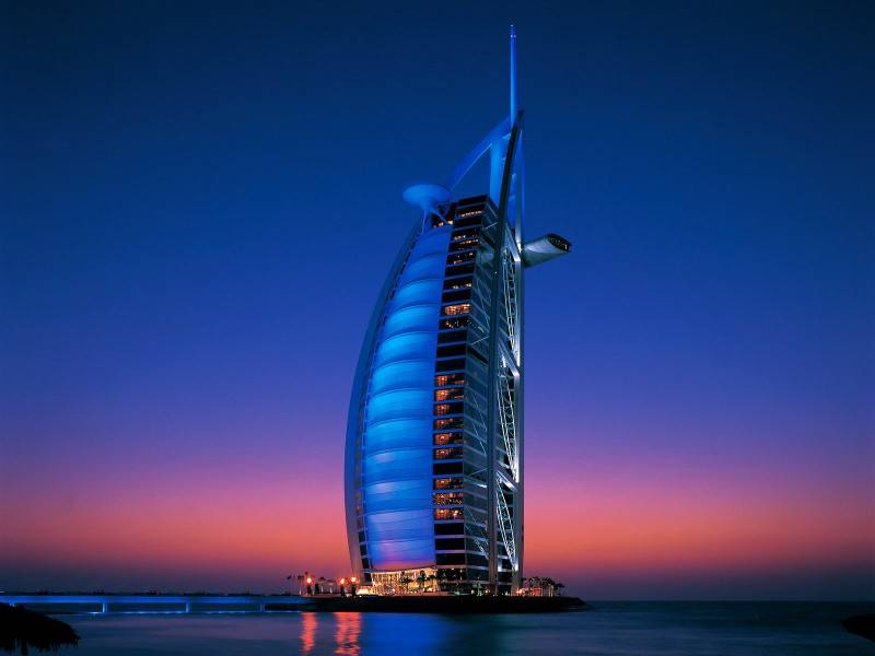 迪拜七星级帆船酒店壁纸图片