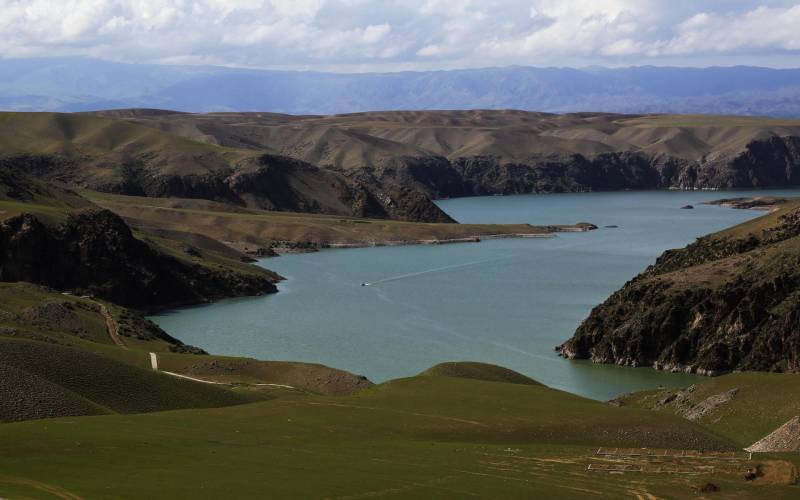 新疆阔克苏大峡谷自然风光大图