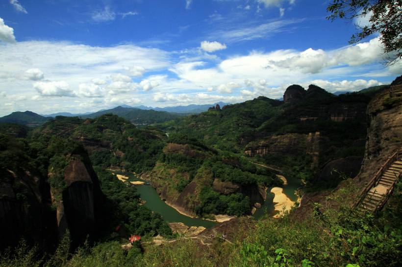 我国著名的游览胜地-武夷山风景图片