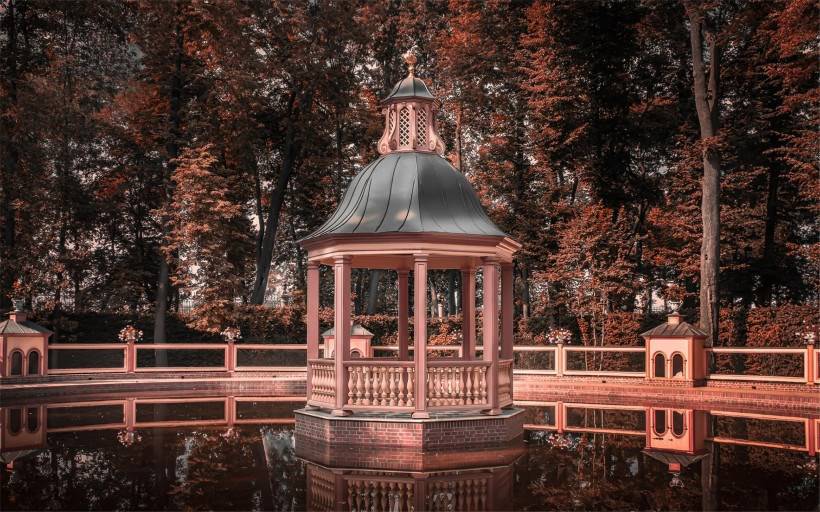 圣彼得堡迷人城市风景图片