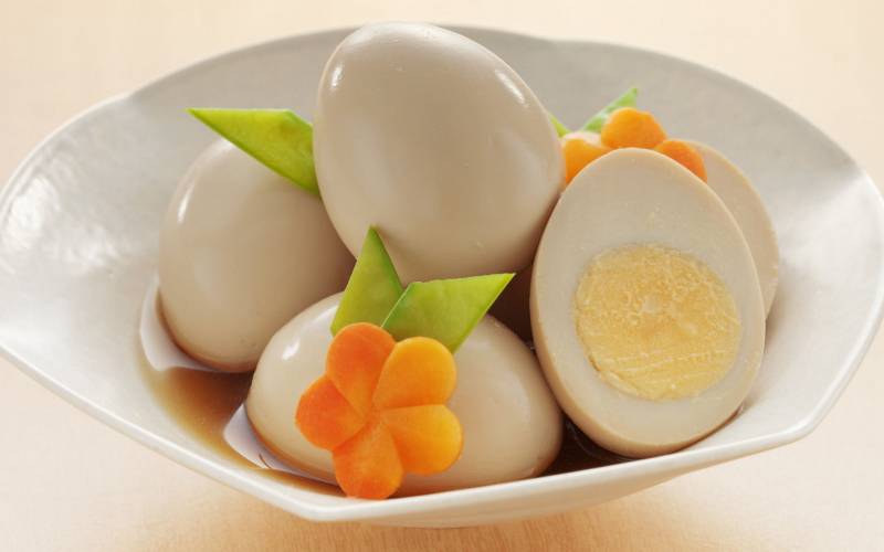豆腐鸡蛋清淡美味小吃图片