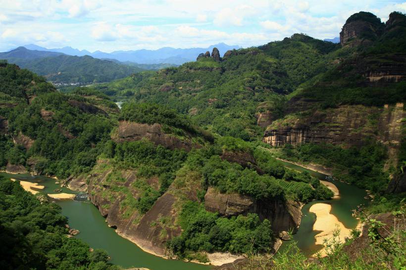 我国著名的游览胜地-武夷山风景图片