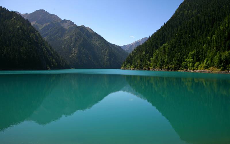 美丽神奇的九寨沟自然风景高清图片