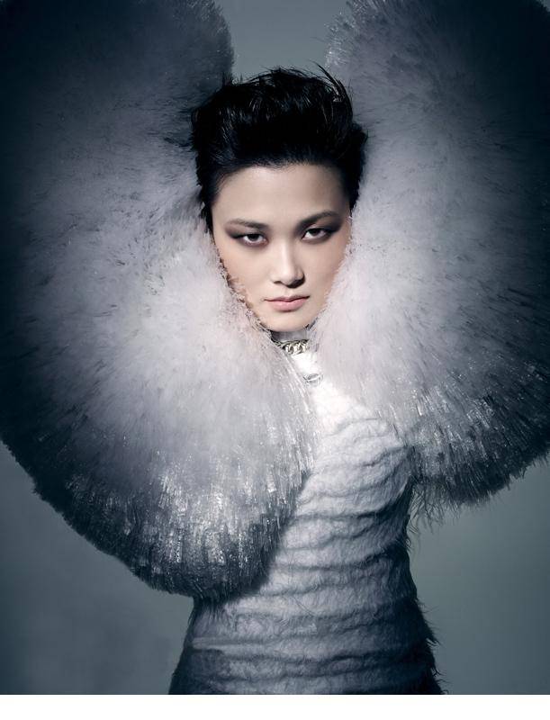李宇春帅气时尚封面写真