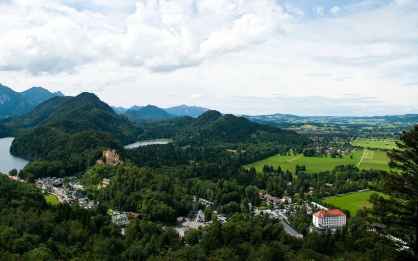 巴伐利亚人间仙境高清风景图片