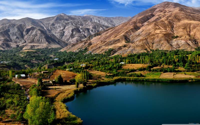 古老神秘的伊朗美丽景色高清图片