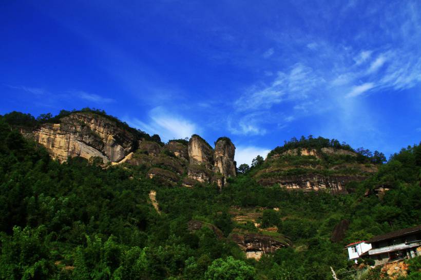 我国著名的游览胜地-武夷山风景图片