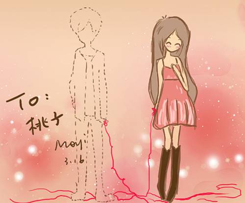 可爱手绘漫画人物图片