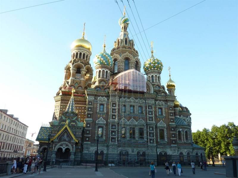 圣彼得堡迷人城市风景图片