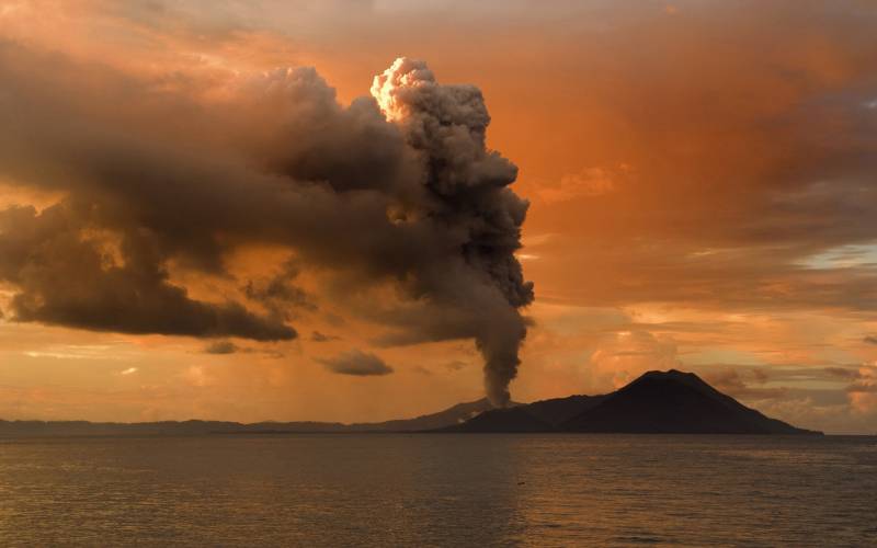 超震撼大自然火山喷发精美壁纸