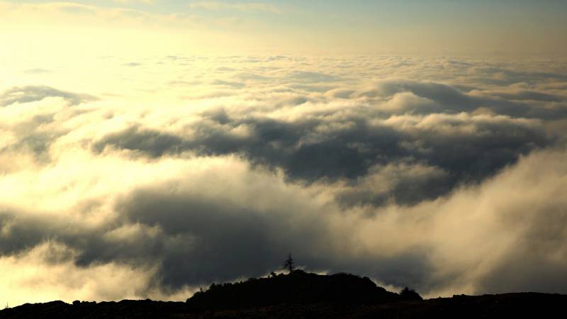 高清好看的四川牛背山风景图片