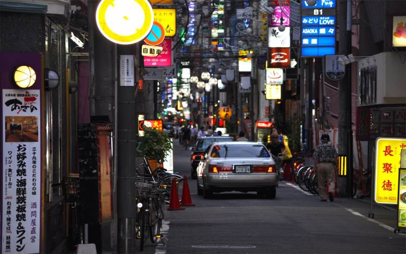 日本大阪街头精美风景高清美图