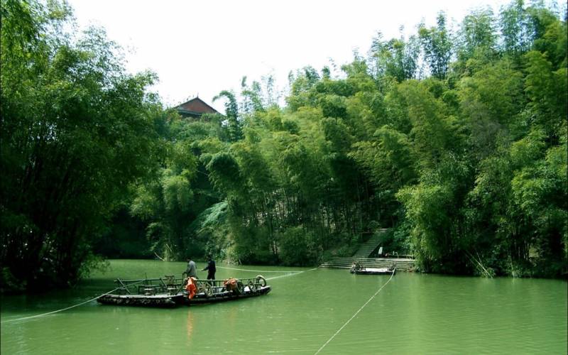 风景名胜区蜀南竹海高清晰大图