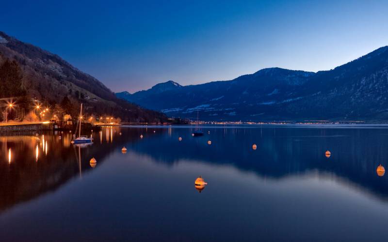 美丽幽静的湖畔风景高清组图