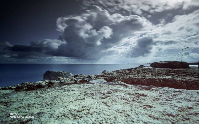 塞浦路斯的海边风景图片