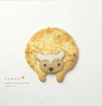 可爱的动物饼干图片