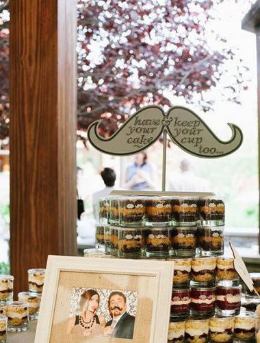 幸福甜蜜的婚礼甜点蛋糕图片