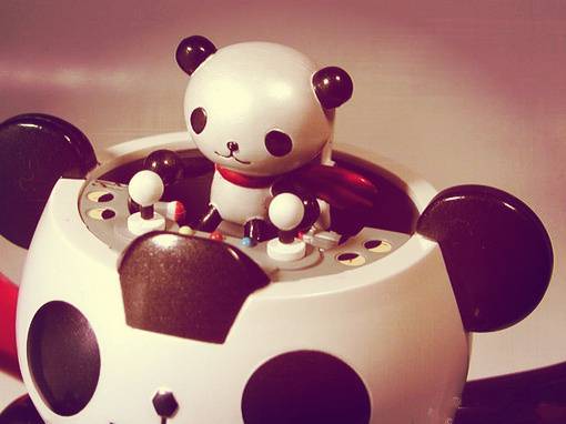 超可爱的熊猫公仔图集