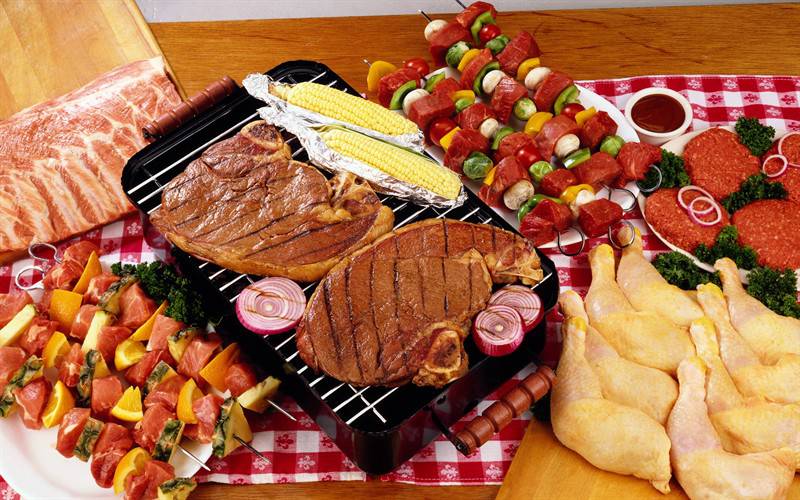 精致营养美食大餐高清图片