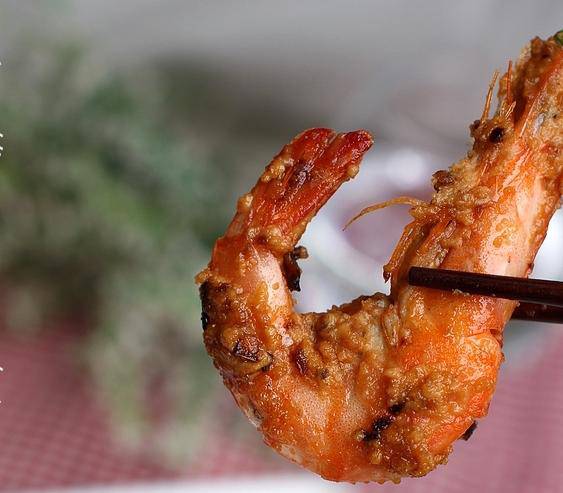 海鲜美食油焖大虾图片极致惹味