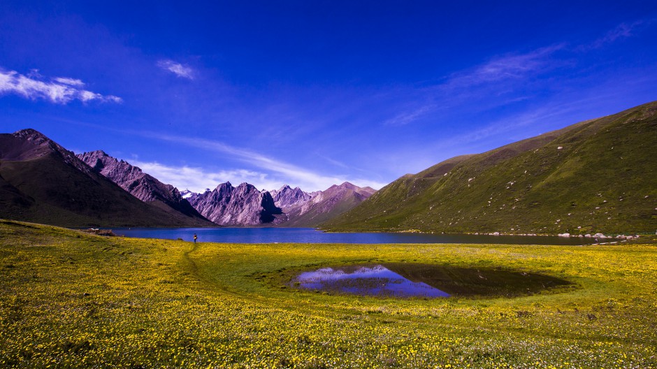 西藏山水唯美风景图片壁纸