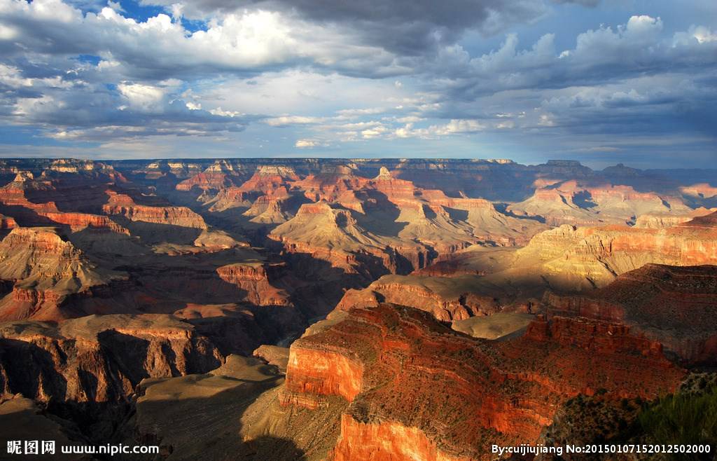 唯美高清戈壁风景图片