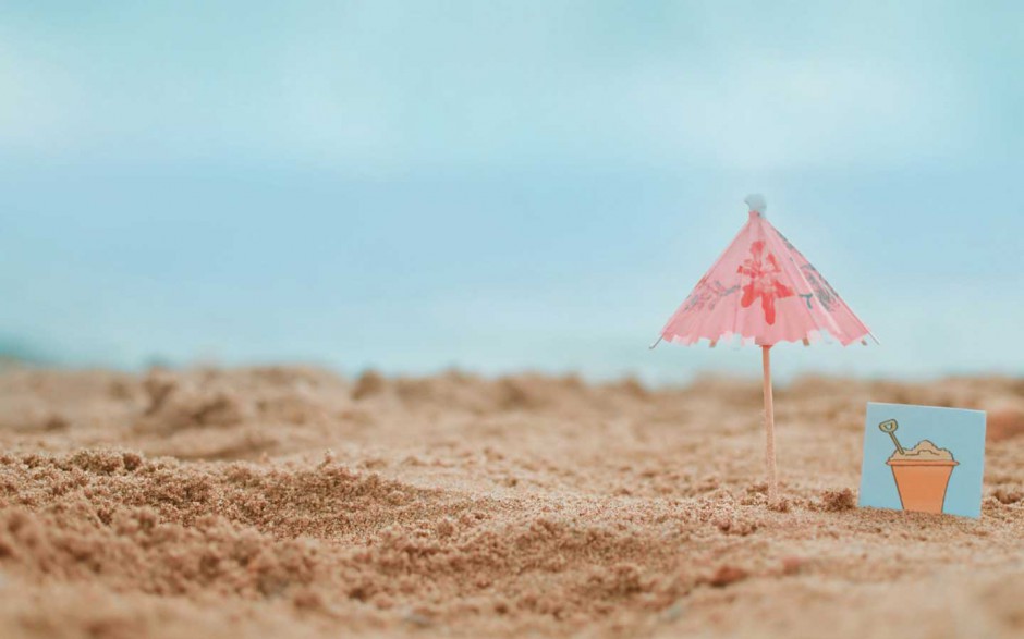 海南沙滩风景唯美意境壁纸