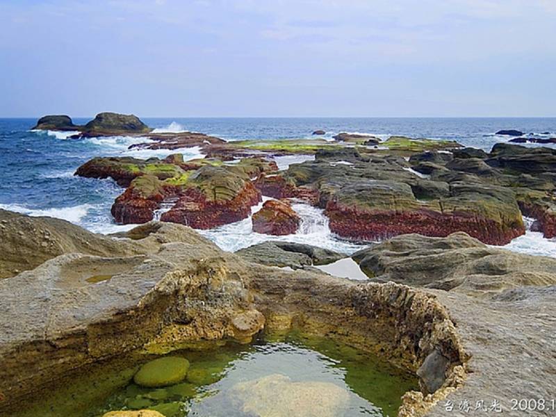 山脉海景高清风景壁纸