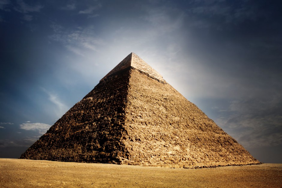 优美的世界名胜古迹 埃及金字塔古建筑图片