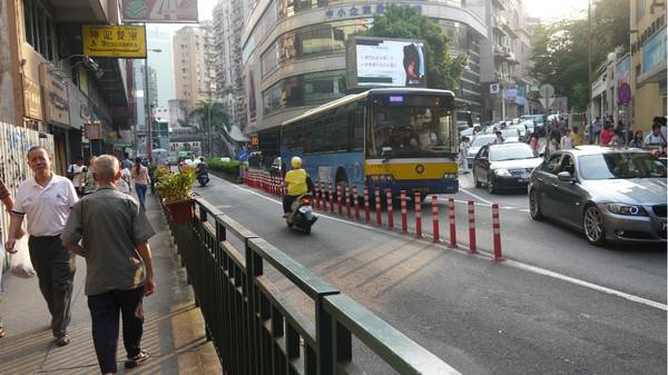 葡国风情澳门街道高清图片