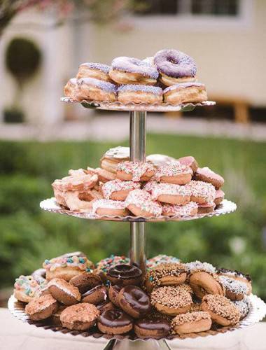 幸福甜蜜的婚礼甜点蛋糕图片