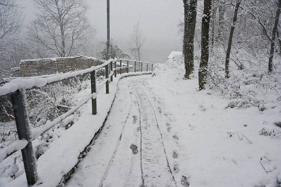 奥地利风雪美景