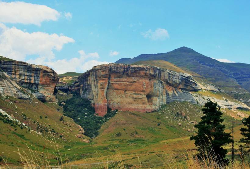 南非德拉肯斯风景图片