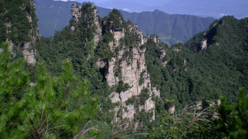 湖南张家界锦绣河山图片欣赏