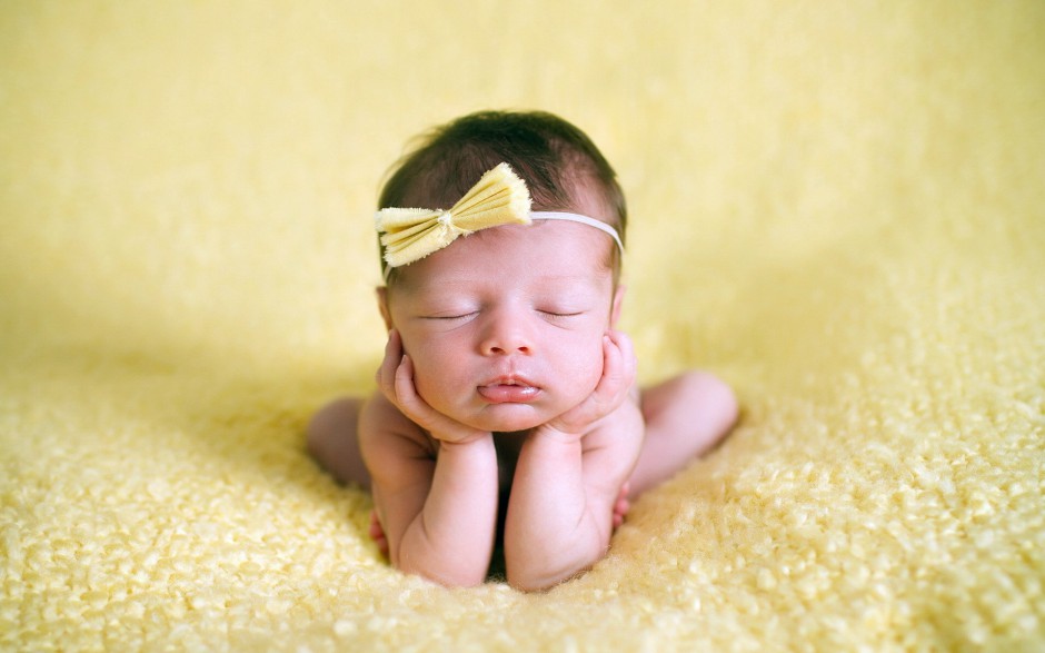 睡梦中可爱小baby甜美选图